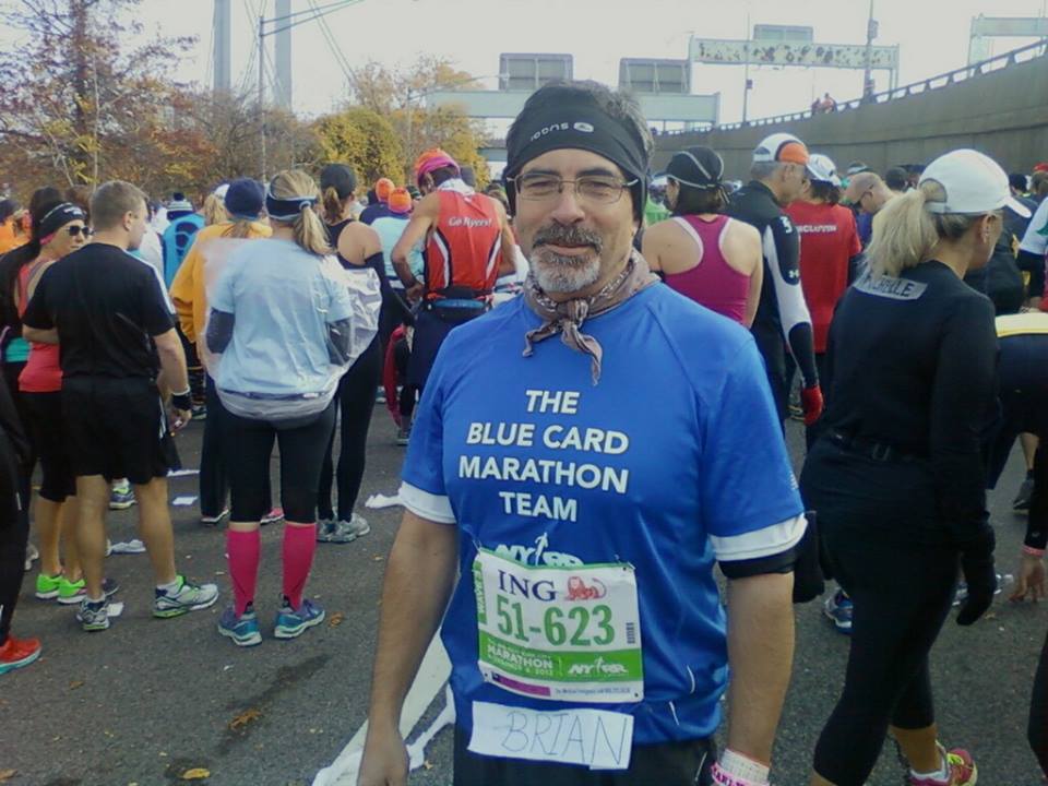 brian cohen blue card holocaust marathon team