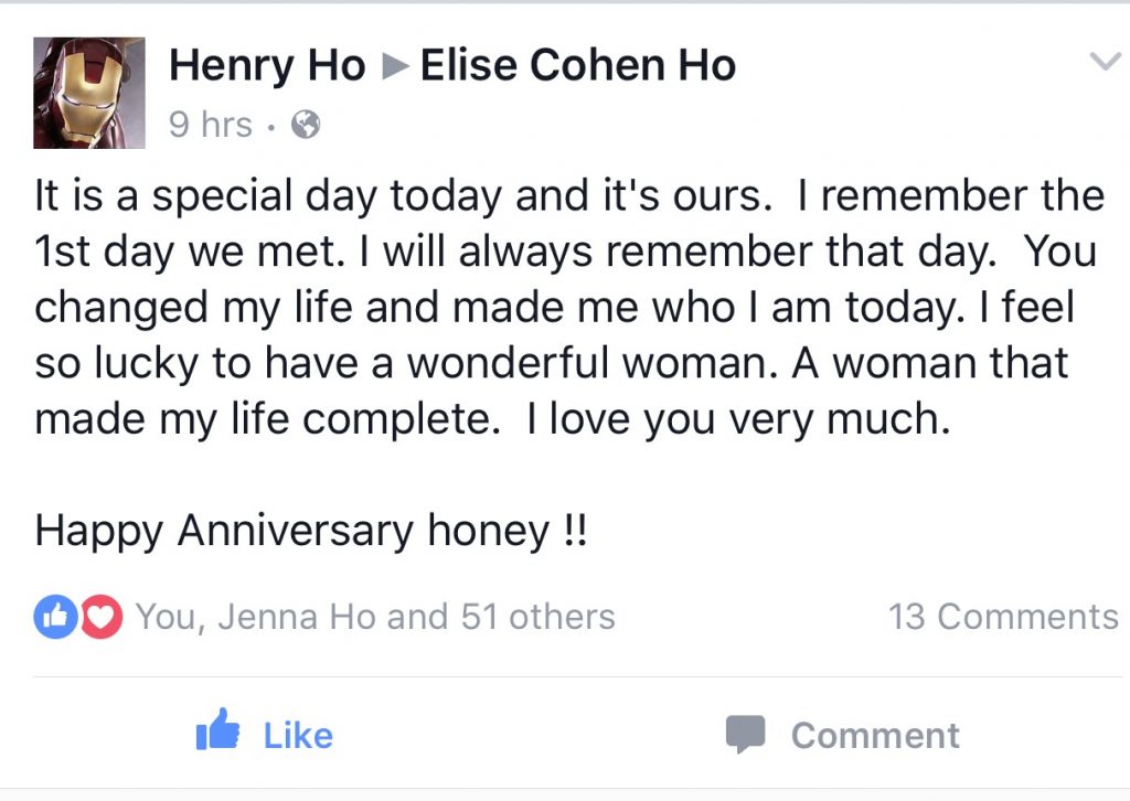 Happy Anniversary and a love message