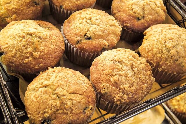 I hope that you will enjoy this Healthy and Easy Blueberry Muffin Recipe. This Blueberry Muffin Recipe makes 6 servings.