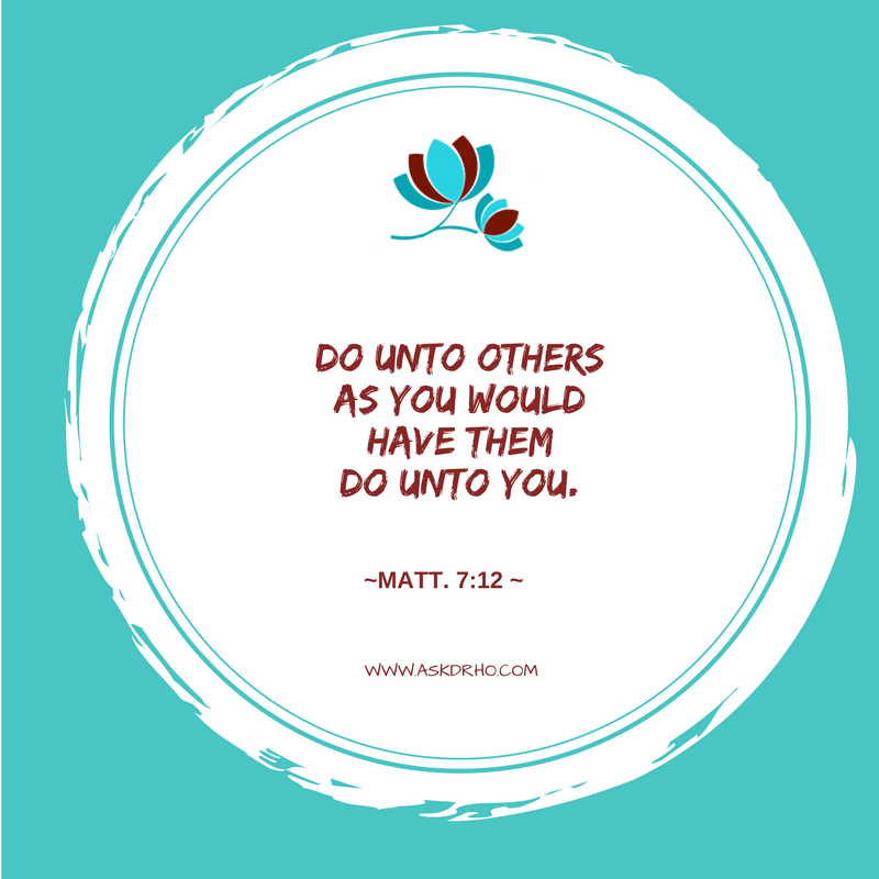 Do you know how to win a fight? Does it even matter who wins the fight? Perhaps it is all a matter of respect. When considering this question I am confronted with thoughts of the golden rule.