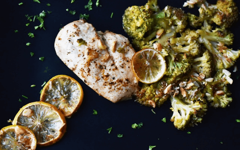 To save time, double or triple this #lowcarb grilled chicken recipe to pull together quick lunches or dinners throughout the week.